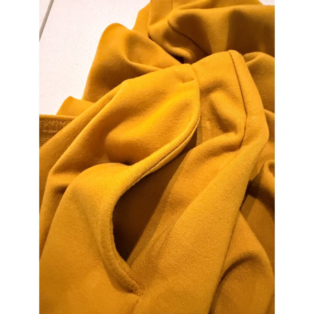 Chico's Pull on wide leg yellow pants 0r or size 4 - Picture 5 of 6